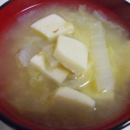 いつも参考にさせてもらって、お世話になっています♪高野豆腐を食べると、今日も栄養足りてるな!!と何だか安心します♪美味しくいただきました☆ごちそうさまです＾＾v